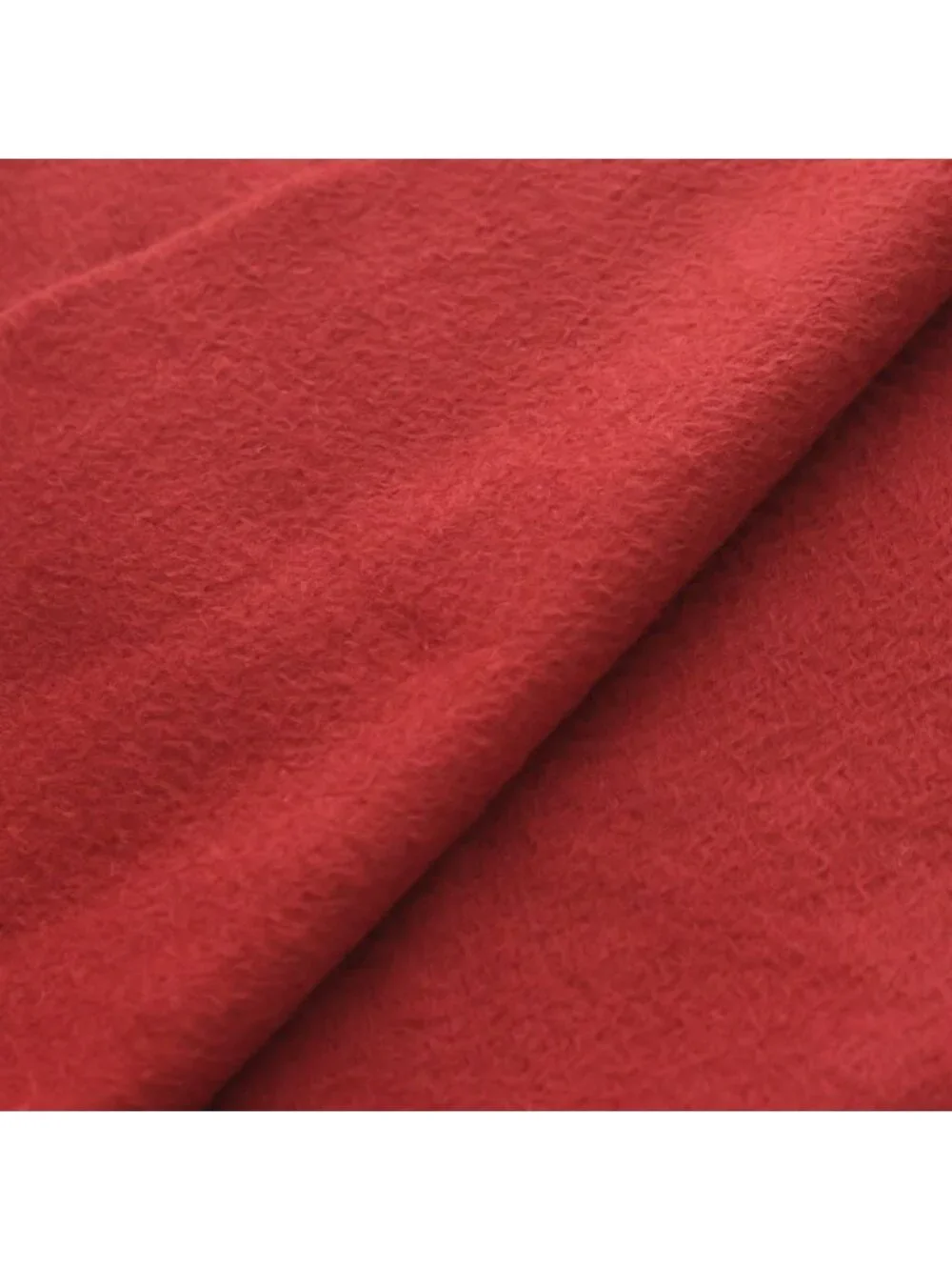 Loro Piana Logo Patch Cashmere Scarf Red